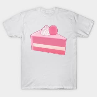 Strawberry Cake slice T-Shirt